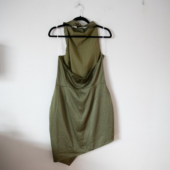 Elliatt Camo Satin Dress - Picture 3 of 4